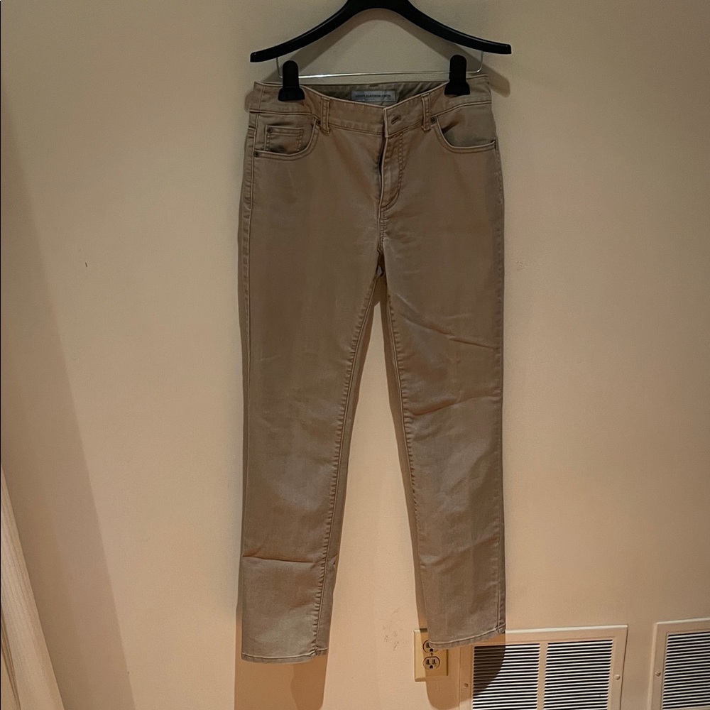 Chico’s tan jeans